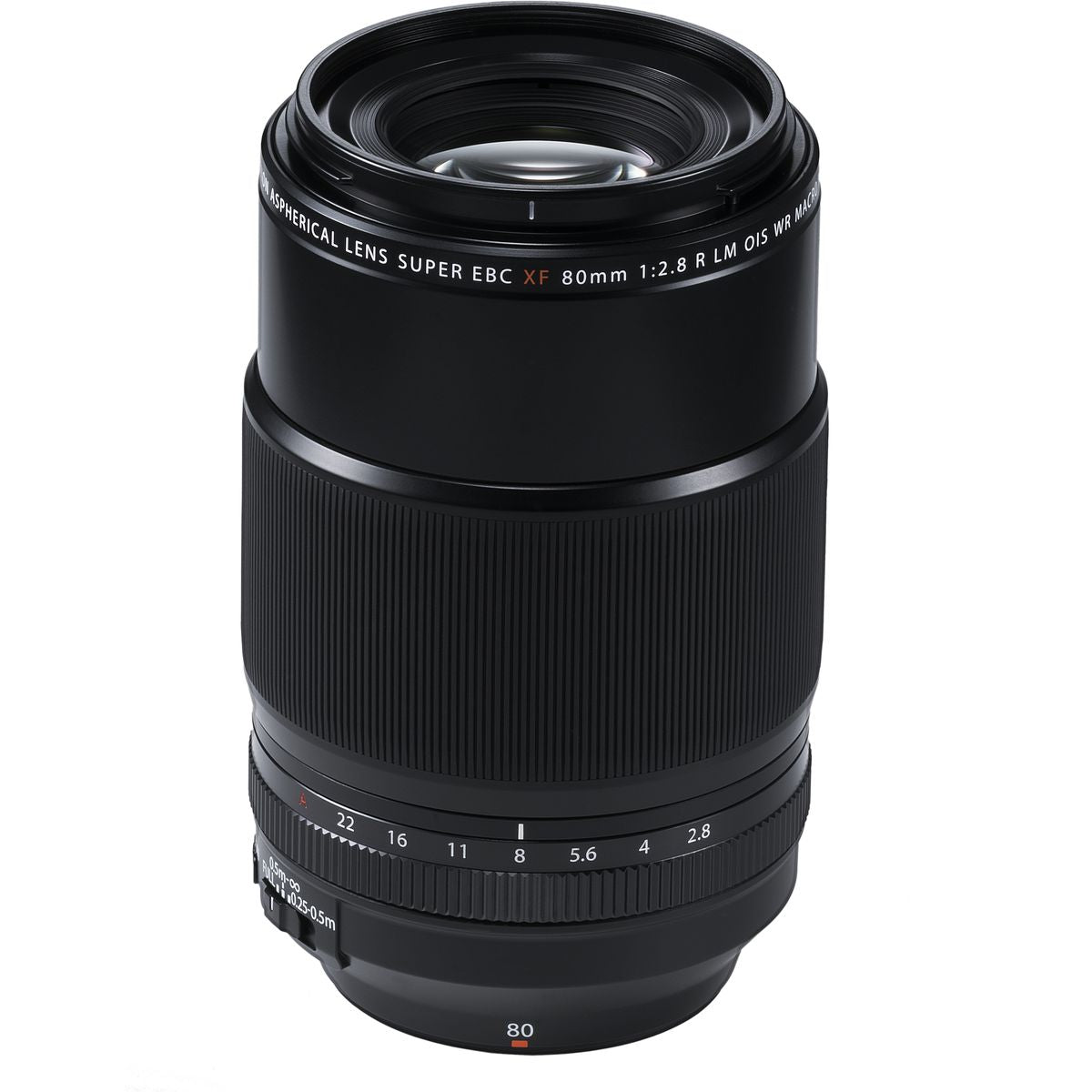 Objetivo Fujifilm XF 80 mm f/2,8 R LM OIS WR Macro Fujinon