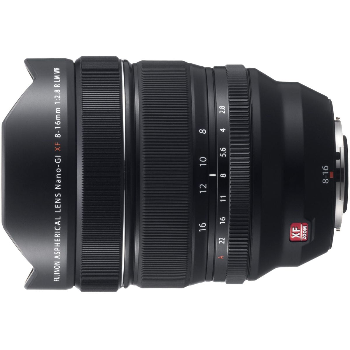 Objetivo Fujifilm XF 8-16 mm f/2,8 R LM WR Fujinon