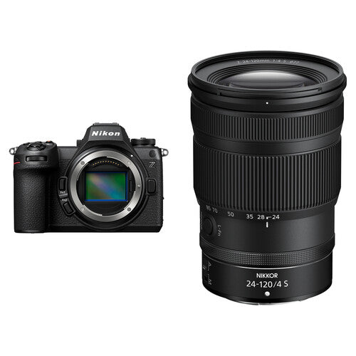 Cámara sin espejo Nikon Z6 III con kit de lentes de 24-120 mm f/4