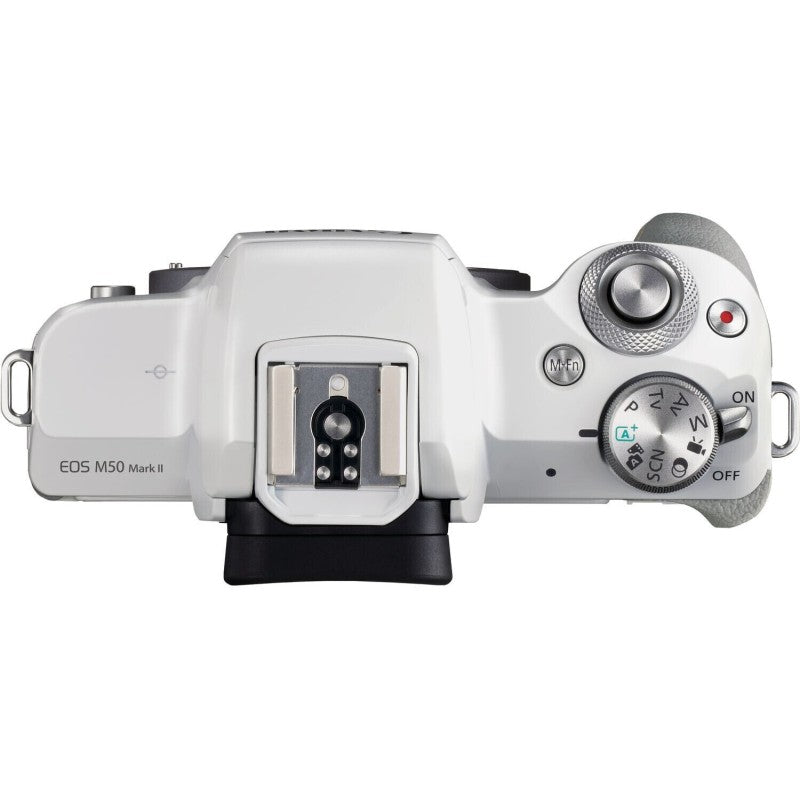 Canon EOS M50 Mark II Kit 15-45mm White
