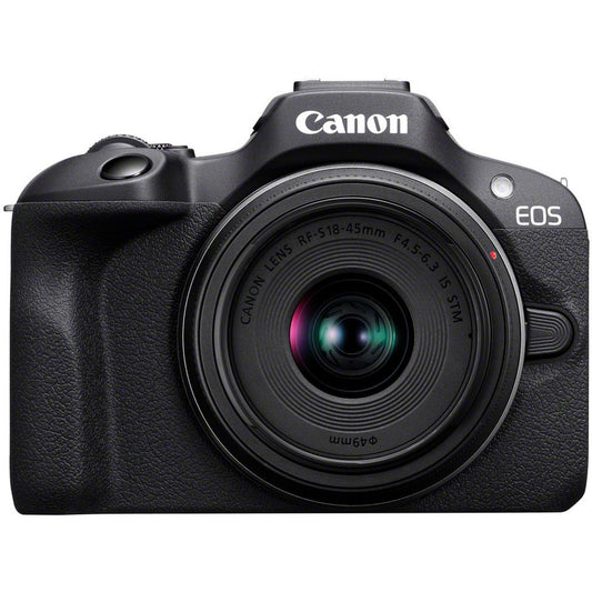 Canon EOS R100 Negro + RF-S 18-45 mm IS STM