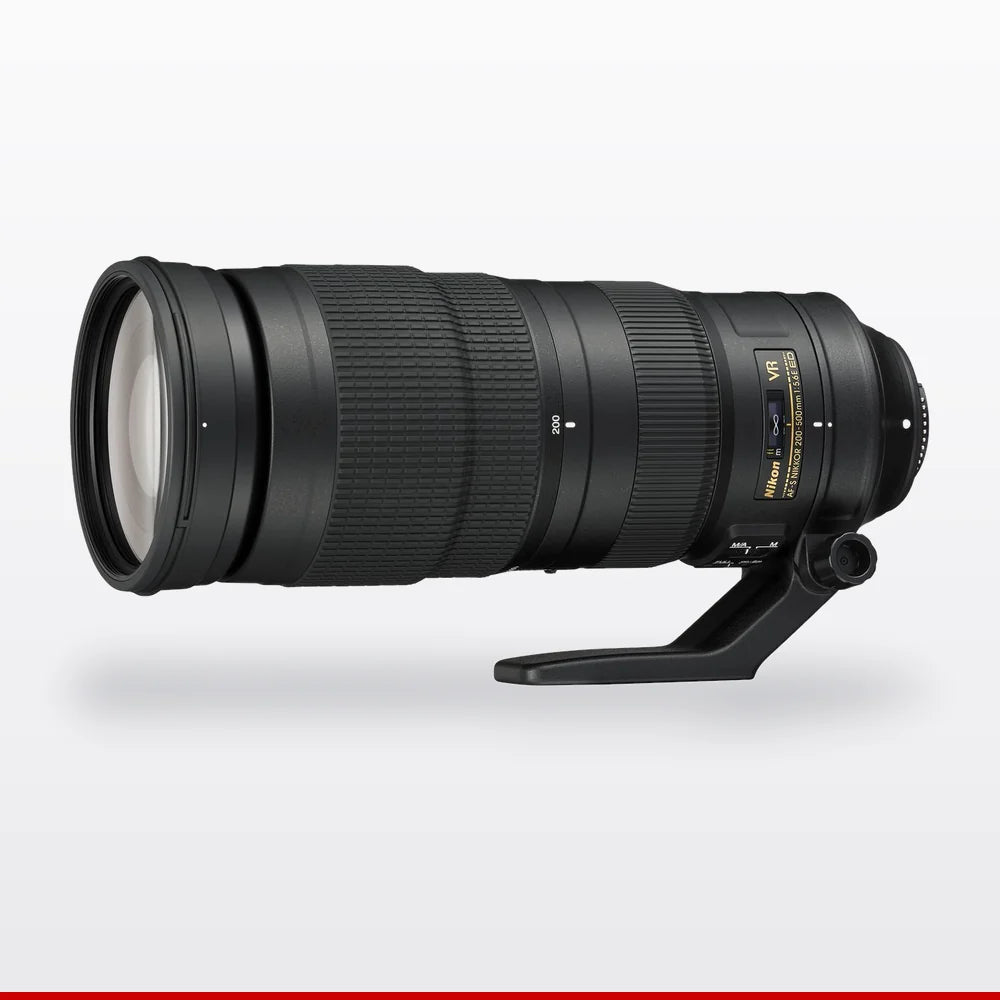 Teleobjetivo Nikkor AF-S 200-500 mm para reflex