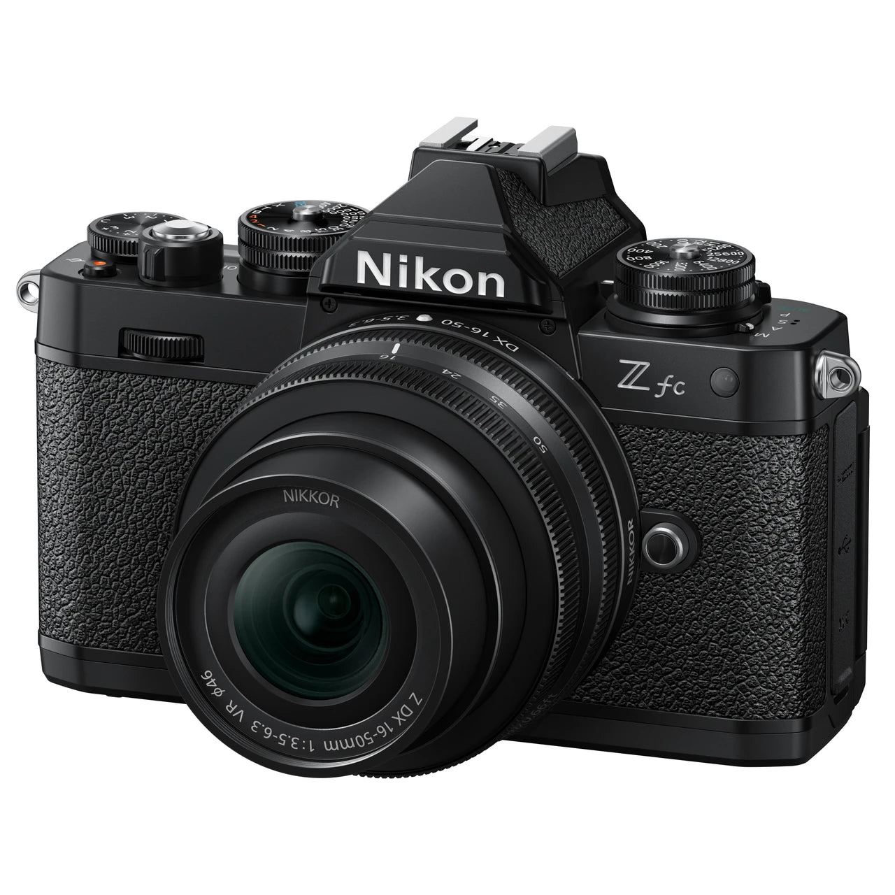 Nikon Z fc negra + NIKKOR Z DX 16-50 mm f/3.5-6.3 VR
