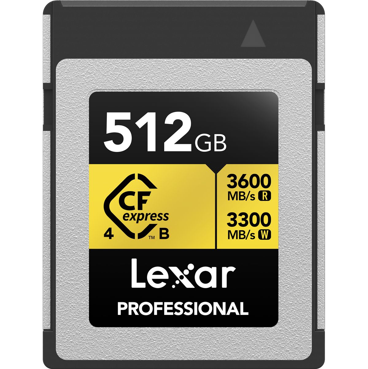 Lexar CFexpress Pro Type B Gold 4.0 Series 512GB - R3600/W3300MB/s