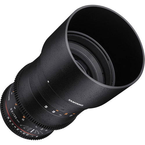 Objetivo Samyang 135 mm T2.2 AS UMC VDSLR II para montura Sony E