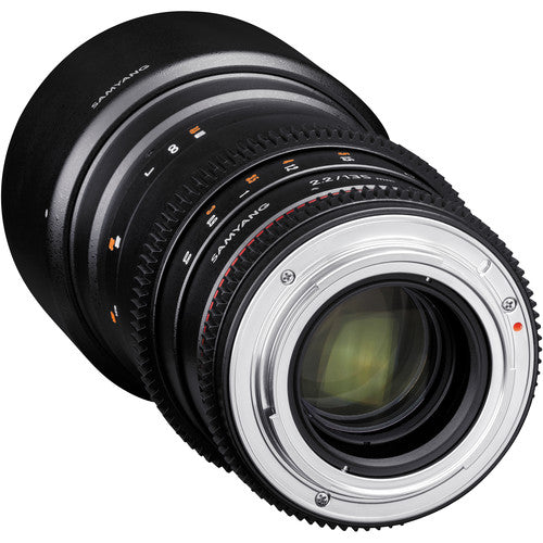 Objetivo Samyang 135 mm T2.2 AS UMC VDSLR II para montura Sony E