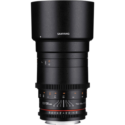 Samyang 135mm T2.2 AS UMC VDSLR II Lens for Sony E-Mount