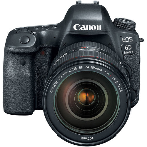 Canon EOS 6D Mark II DSLR Camera with 24-105mm f/4L II Lens