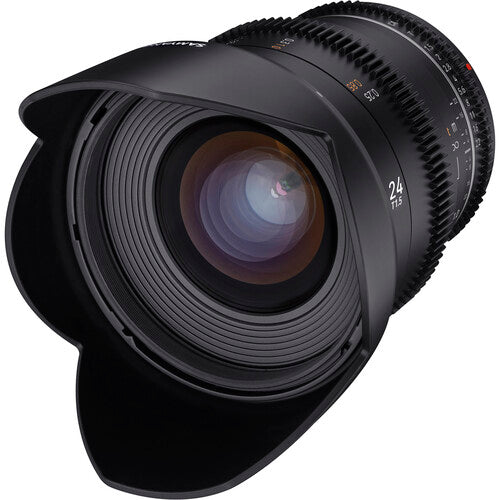 Objetivo de cine Samyang 24 mm T1.5 VDSLR MK2 (montura MFT)