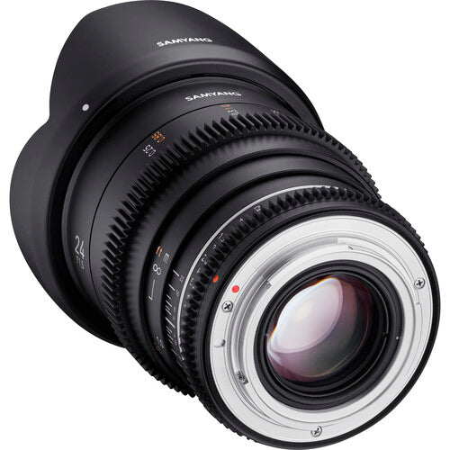 Objetivo de cine Samyang 24 mm T1.5 VDSLR MK2 (montura MFT)