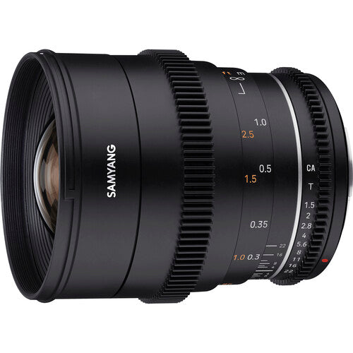 Objetivo de cine Samyang 24 mm T1.5 VDSLR MK2 (montura MFT)