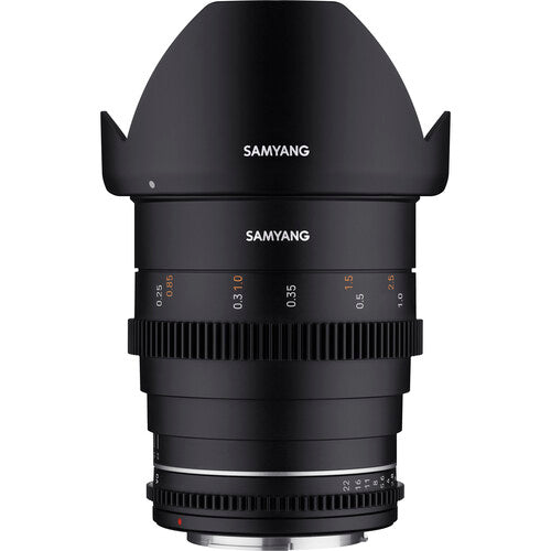 Objetivo de cine Samyang 24 mm T1.5 VDSLR MK2 (montura MFT)