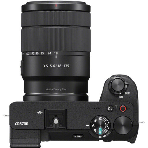 Sony a6700 Mirrorless Camera with 18-135mm f/3.5-5.6 Lens