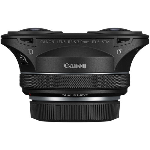 Canon RF-S 3,9 mm f3,5 STM doble ojo de pez