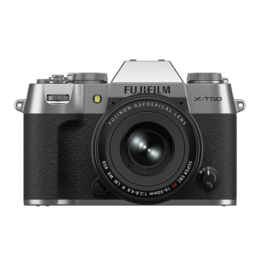 Fujifilm X-T50 Plata + XF 16-50mm R LM WR