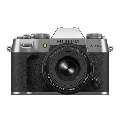 Fujifilm X-T50 Plata + XF 16-50mm R LM WR