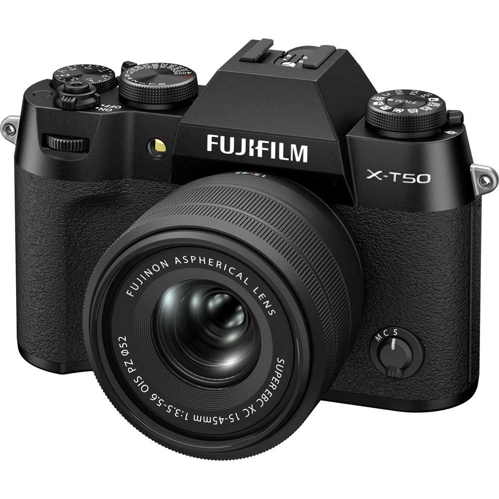 Fujifilm X-T50 Negra + XC 15-45mm OIS PZ