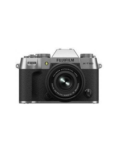 Fujifilm X-T50 Plata + XC 15-45mm OIS PZ