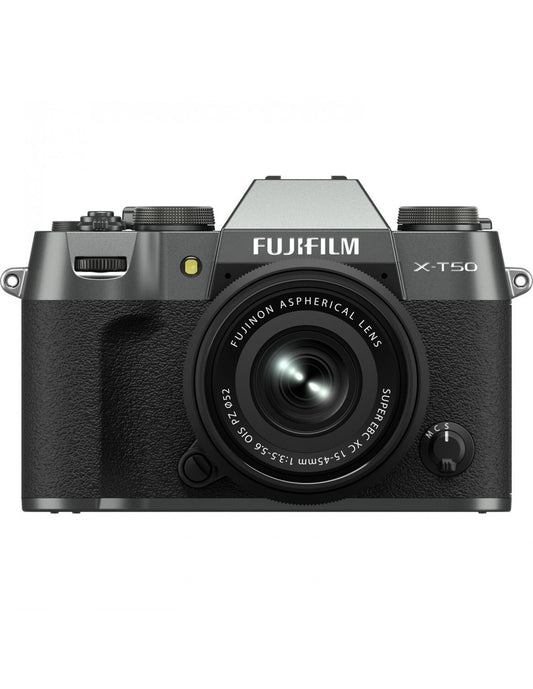 Fujifilm X-T50 Gris Carbón + XC 15-45mm OIS PZ