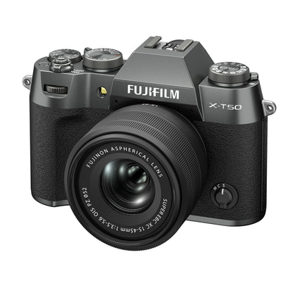 Fujifilm X-T50 Gris Carbón + XC 15-45mm OIS PZ