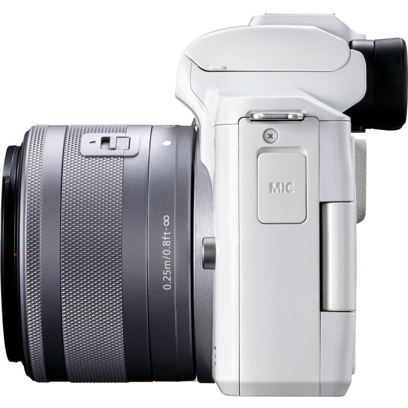 Canon EOS M50 Mark II Kit 15-45mm White