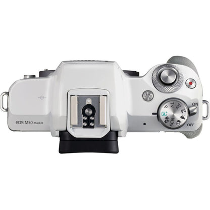 Canon EOS M50 Mark II Kit 15-45mm White