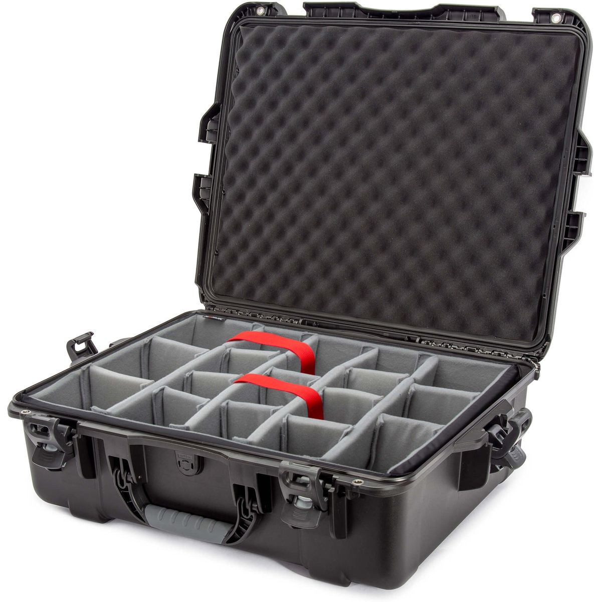 Estuche Nanuk con divisor acolchado, interior negro, 559 x 432 x 208 mm