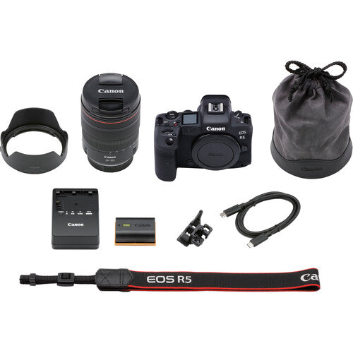 Canon EOS R5 Kit RF 24-105mm f4L IS USM