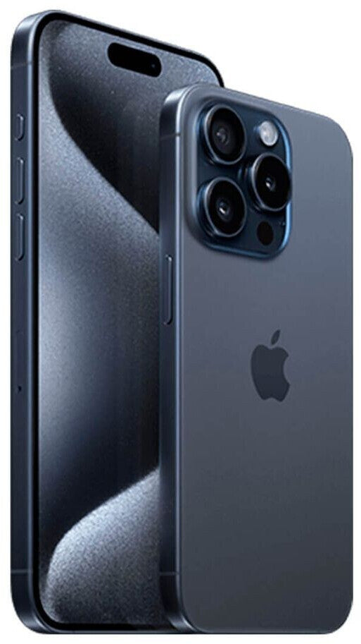 Teléfono inteligente Apple iPhone 15 Pro 1Tb/ 6.1"/ 5G/ Azul Titanio