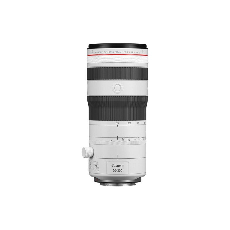 Objetivo Canon RF 70–200 mm f/2,8 L IS USM Z – Blanco