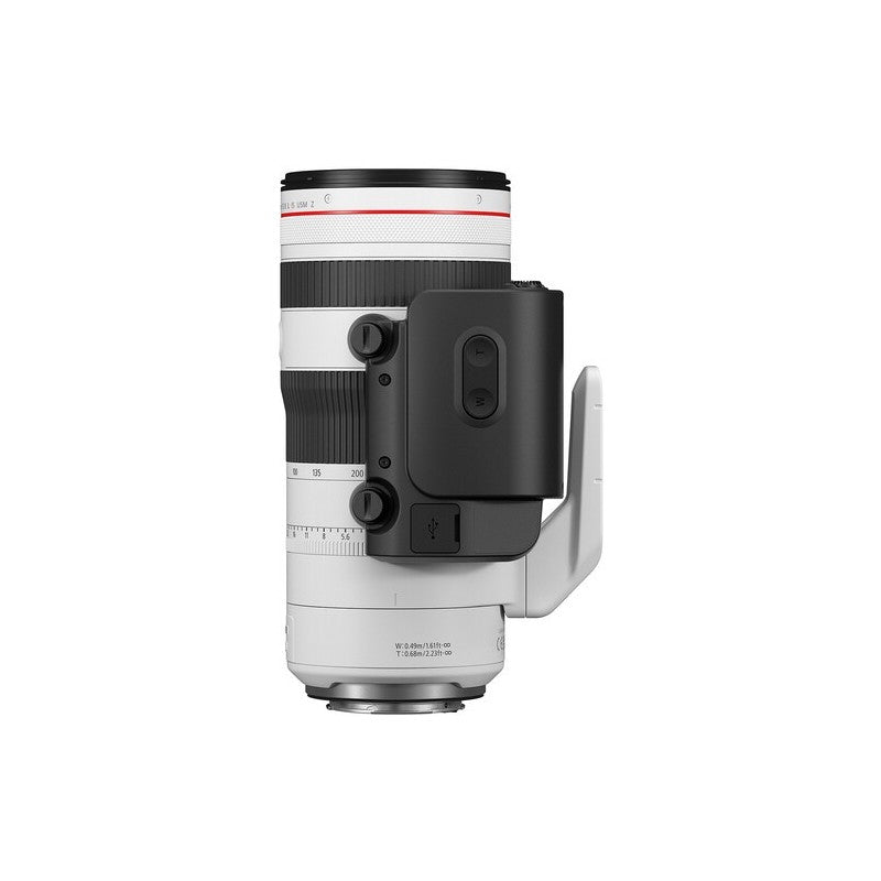 Objetivo Canon RF 70–200 mm f/2,8 L IS USM Z – Blanco